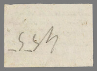 L 01627
<br/>
Label met opschrift
<br/>
<em>Escher von der Linth, Johannes Conrad (1767-1823)</em>